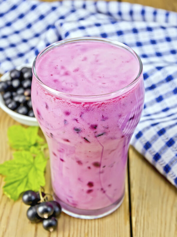 Blackcurrant Milk Shake